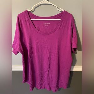 Women’s Purple Casual T-shirt